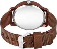 KAJARU Classic Analog Boys Watch (Round Brown Dial, Brown Colored Strap, Pack of 1)_288-thumb2