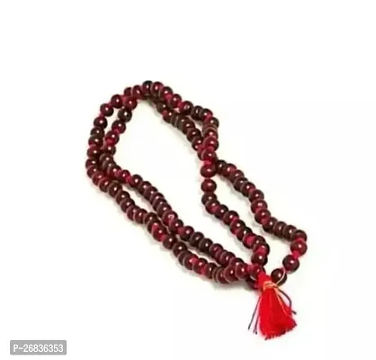 Classic Red Sandal Wood Rosery Chandan Mala-thumb0