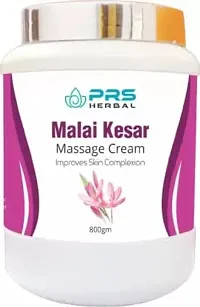 PRS HERBAL Malai Kesar Massage Cream (800 g)-thumb1