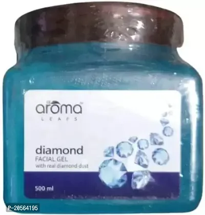 AlAroma Leafs DIAMOND FACIAL CREAM WITH DIAMOND FACIAL GEL (2 Items in the set)-thumb3