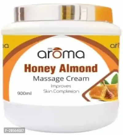 AlAroma Leafs HONEY ALMOND MASSAGE CREAM (900 ml)-thumb3