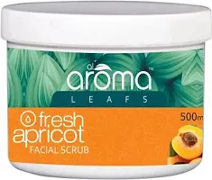 AlAroma Leafs Fresh Apricot Facial Scrub (500 ml)-thumb1