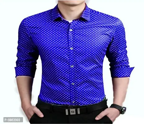Trendy Stylish Cotton Long Sleeve Casual Shirt-thumb0