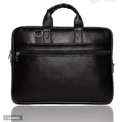 Stylish PU Leather 15.6 inch Laptop Messenger Organizer Bag/Shoulder Sling Office Bag for Men  Women  (41x 30x6 cm)-thumb5
