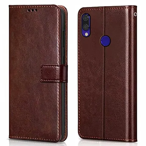 Redmi Note 7 Pro/Note 7 /Note 7S Flip Cover Case | Leather flip Back Covers Cases for Redmi Note 7 Pro/Note 7 / Note 7S