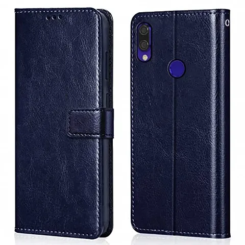 Redmi Note 7 Pro/Note 7 /Note 7S Flip Cover Case | Leather flip Back Covers Cases for Redmi Note 7 Pro/Note 7 / Note 7S