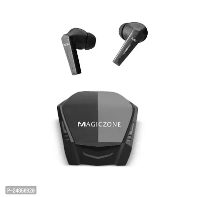 MAGICZONE F2 Tn Immortal Earbuds With Gaming Mode 60hr Playback Mic 13mm driver Bluetooth Headset-thumb0