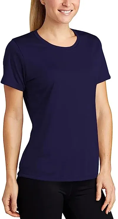 Stylish Women Regular Fit Sports T-Shirt