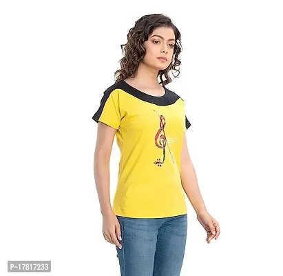 Stylish Women Regular Fit Sports T-Shirt-thumb0