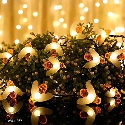 Waterproof Fairy Crystal Lights for Home LED Warm White String 16 LED Lights-thumb0