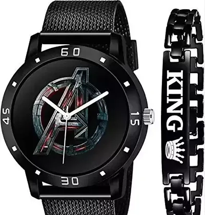 Stylish Analog Watch With Band For men