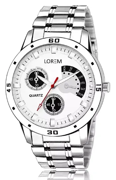 Lorem Smiley Analog Watch for Men LR101