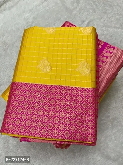 Stylish Fancy Designer Banarasi Silk Saree With Blouse Piece For Women