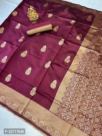 Stylish Fancy Designer Banarasi Silk Saree With Blouse Piece For Women