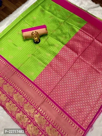 Stylish Fancy Designer Banarasi Silk Saree With Blouse Piece For Women