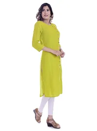 Royansh Women's Rayon Regular Kurta-thumb2