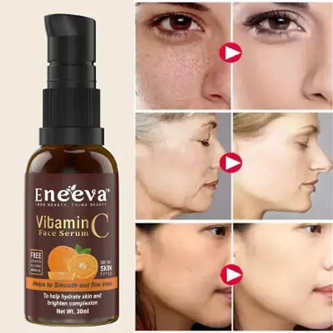 Eneeva Vitamin C Face Serum Brightening  Whitening Face with acid, Aloe Vera extract for face Anti Ageing, Brightening and Whitening | 30 ML