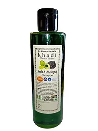 Khadi Natural Herbal Combo Of Amla And Bhringraj Shampoo For All Type Hair (200Ml)-thumb1