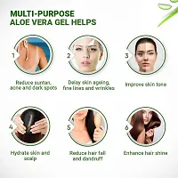 Lovelook 100% Pure Aloe Vera Gel for Beautiful Face, Skin  Hair-thumb2