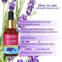 Lovelook Lavender Essential Oil - Pure Natural Use For Aromatherapy, Therapeutic Grade, Health Boost, Hair Re-Growth, Face  Skin Care-thumb4