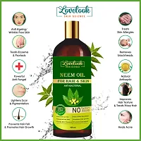 Lovelook Pure Organic Neem Oil (ColdPressed) Hair  Skin Nourisher Hair Oil-thumb3