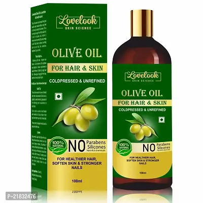 Lovelook Pure Cold Pressed - Olive Oil For Hair and Skin, Hair Oil