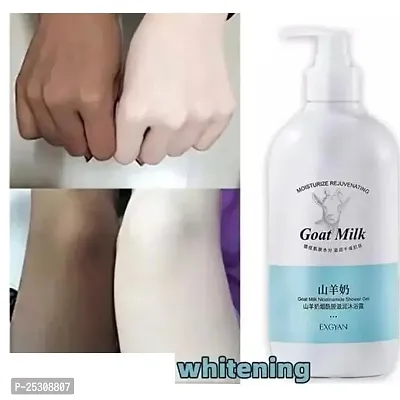 Goat milk Mousse body wash for a Luxurious Experience and whitening shower gel moisturizing body care-thumb4