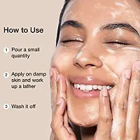 Charcoal Foaming Face wash| Deep skin Detox| Cleanse skin impurities| With Built-in foaming Brush|Sulphate free Face wash| Paraben Free| 100 ml x Pack of 1-thumb3