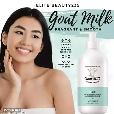 Goat milk Mousse body wash for a Luxurious Experience and whitening shower gel moisturizing body care-thumb2