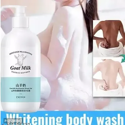 Goat milk Mousse body wash for a Luxurious Experience and whitening shower gel moisturizing body care-thumb5