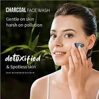 Charcoal Facewash Anti-Pollution, Deep Pore Cleaning  Oil Control | Skin Purifying Charcoal for Fresh  Glowing Skin (Pack Of 1; 100ml)-thumb4