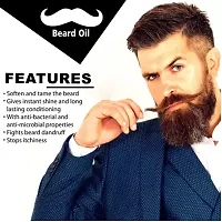 Premium Beard Oil (30ml) for Men | Natural  Nourishing | Promotes Growth  Softens Hair |-thumb2