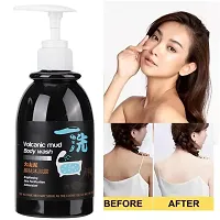 korean volcano mud body wash gel felling fresh bodywash gel (300ml) (pack of 1)-thumb3