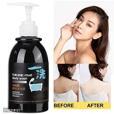 korean volcano mud body wash gel felling fresh bodywash gel (300ml) (pack of 1)-thumb4