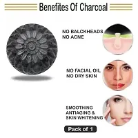 ODDEVEN Activated Charcoal Soap for skin whitening, Treat Oily Skin Pack of 6-thumb2