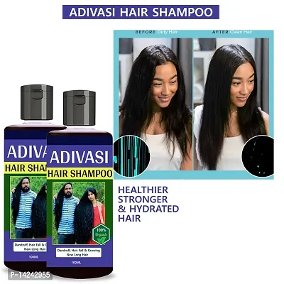 Adivasi Jadibuti Hair shampoo   Hair shampoo 100ml-thumb0