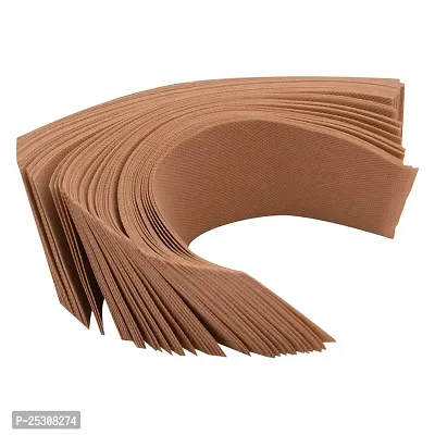 SHREE ENTERPRISE Waxing strips For Hair Removal are plain without wax on it, use your own wax(Brown) (35)