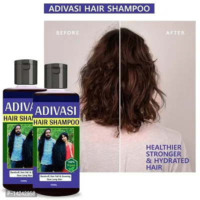 Adivasi Neelambari hair care Pure Ayurveda herbal hair shampoo Hair shampoo  (100ml)-thumb0