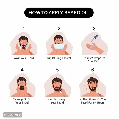 Premium Beard Oil (30ml) for Men | Natural  Nourishing | Promotes Growth  Softens Hair |-thumb5