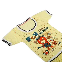 Unisex baby boys and baby girls half T-Shirts cotton printed regular fit summer wear (pack of 3)multicolour-thumb4