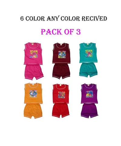 Baby Kids T-shirt and Shorts Combo Pack