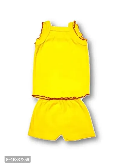 Unisex baby boys and baby girls regular fit frock with shorts (pack of 6)multicolor-thumb5