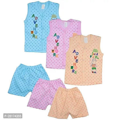 Baby Cotton Print Clothing Set Pack of 3