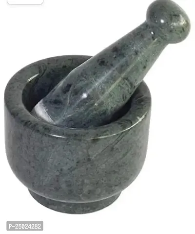 Classic Marble Mortar And Pestle Set For Kitchen