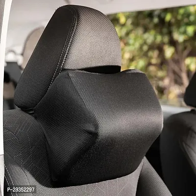 CAR HEAD REST CUSHION (SQURE) ( 11 x 10 x 5 )-thumb0