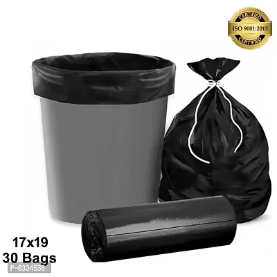 Garbage Black Garbage Dust Bin Bags - Small 15 L,30 Bags