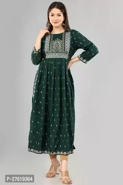 Women and Girls Cotton Embroidered Kurta