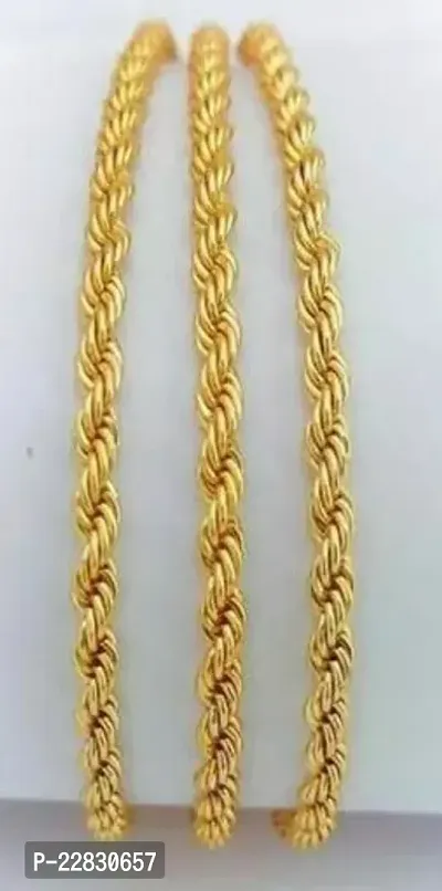 Alluring Golden Alloy Chain For Men