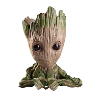 Classic Baby Groot Pen Stand Cum Flower Pot Planter Pot Action Figuresnbsp;Cute Model-thumb1