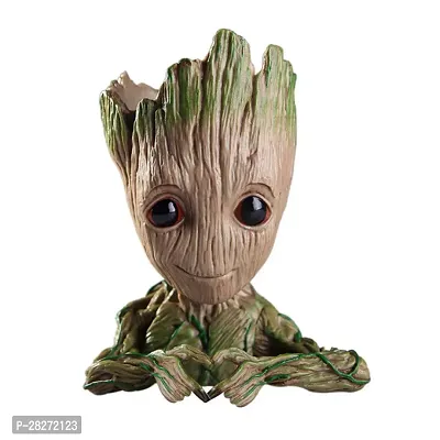 Classic Baby Groot Pen Stand Cum Flower Pot Planter Pot Action Figuresnbsp;Cute Model-thumb2